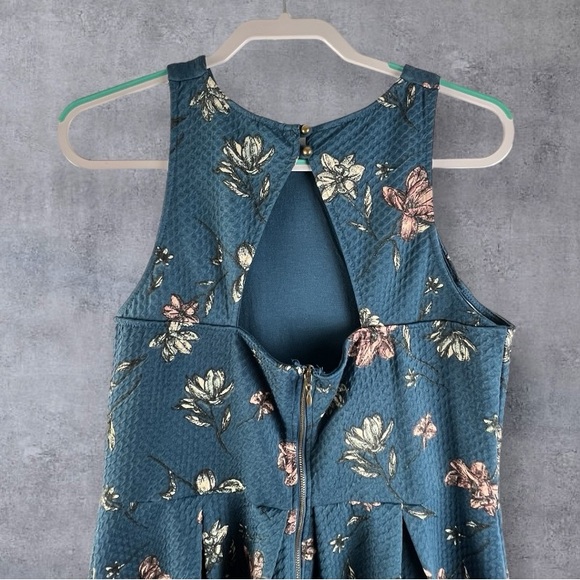 Xhilaration Target Blue Floral A-Line Dress Sz: XL - Picture 3 of 9